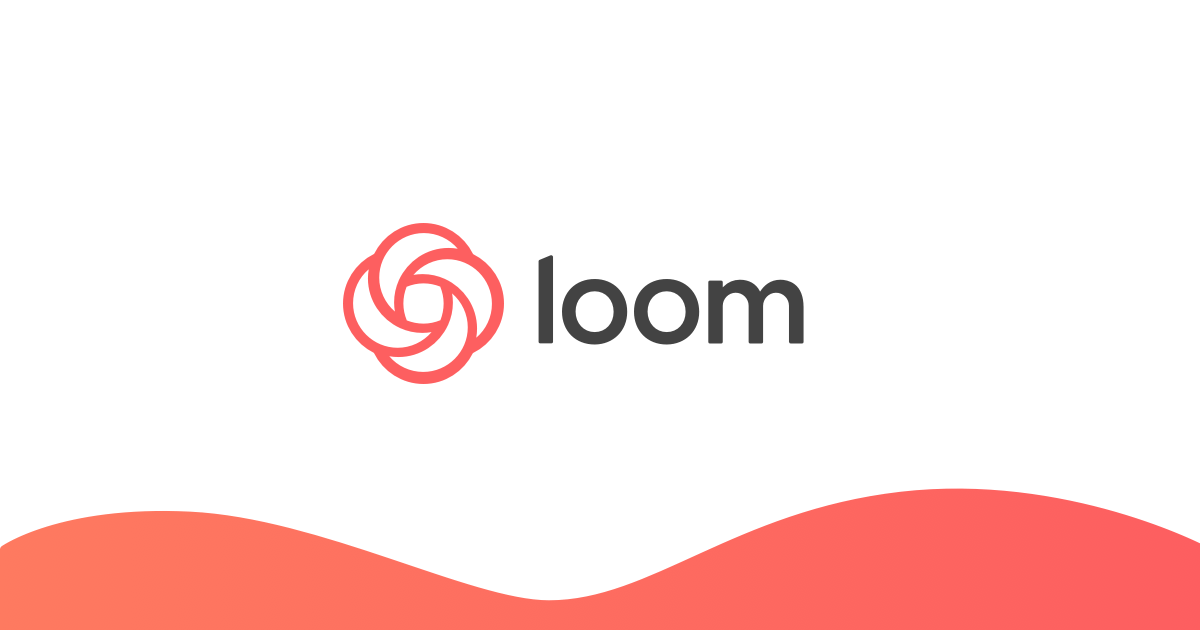loom banner with logo