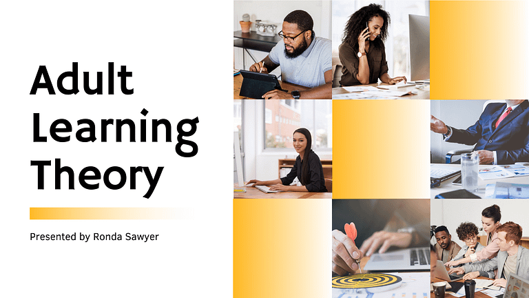 Adult Learning Theory Canva Slides